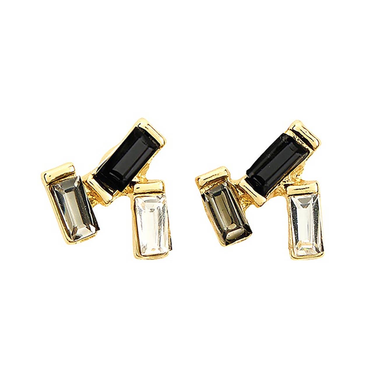 Treasure Box Earrings - Black - Ciao Bella: Material