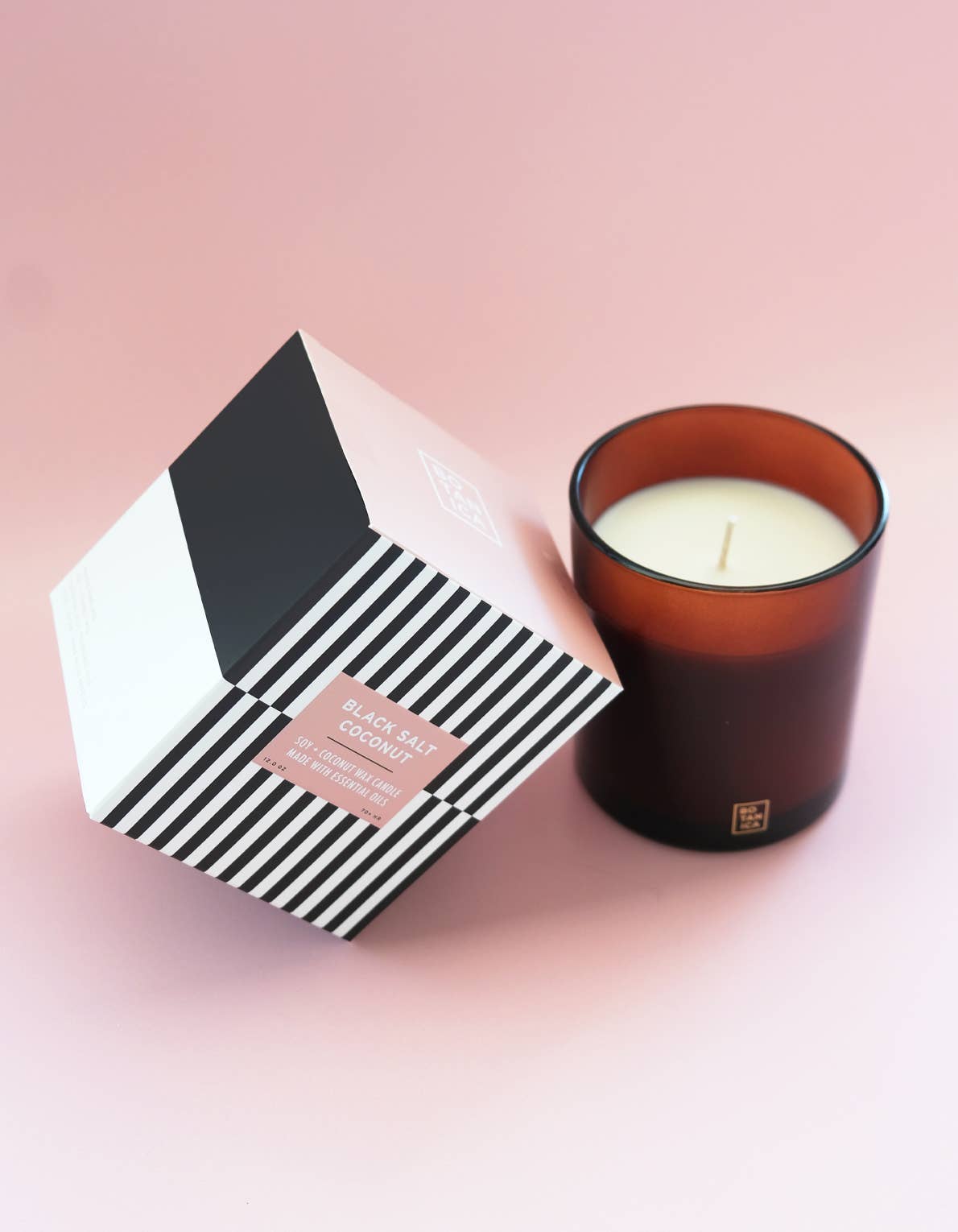 Black Salt + Coconut Candle