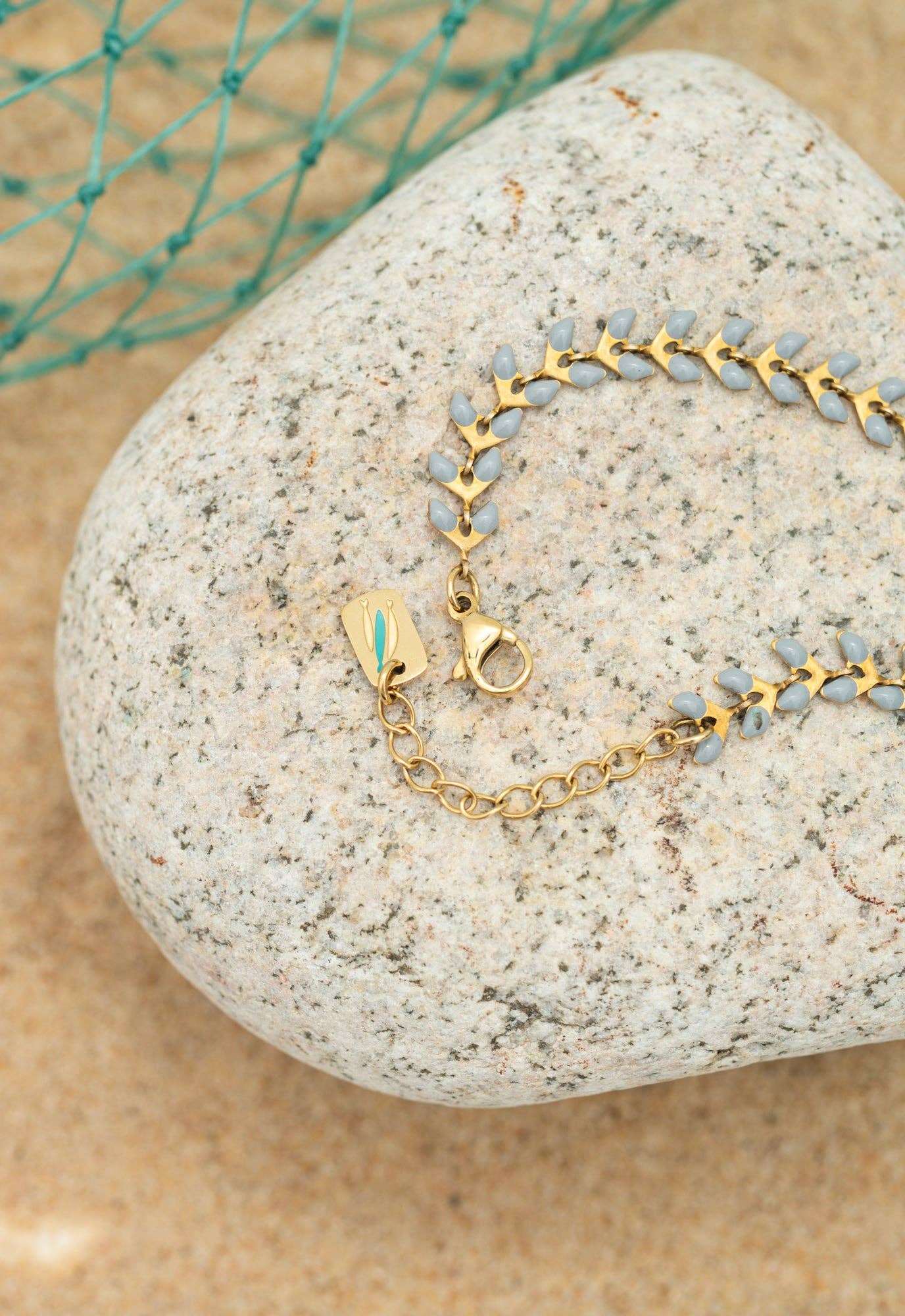 Against the Current Bracelet in Gold