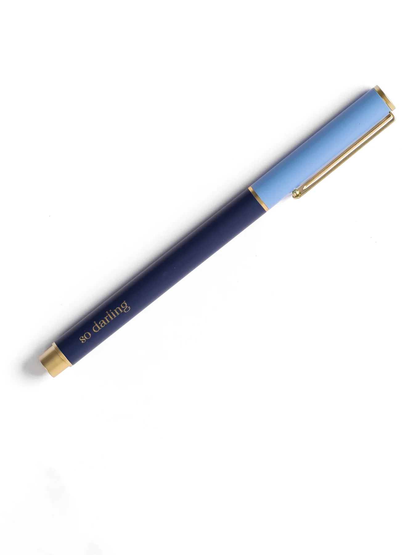 Colorblock Snap Cap Pen