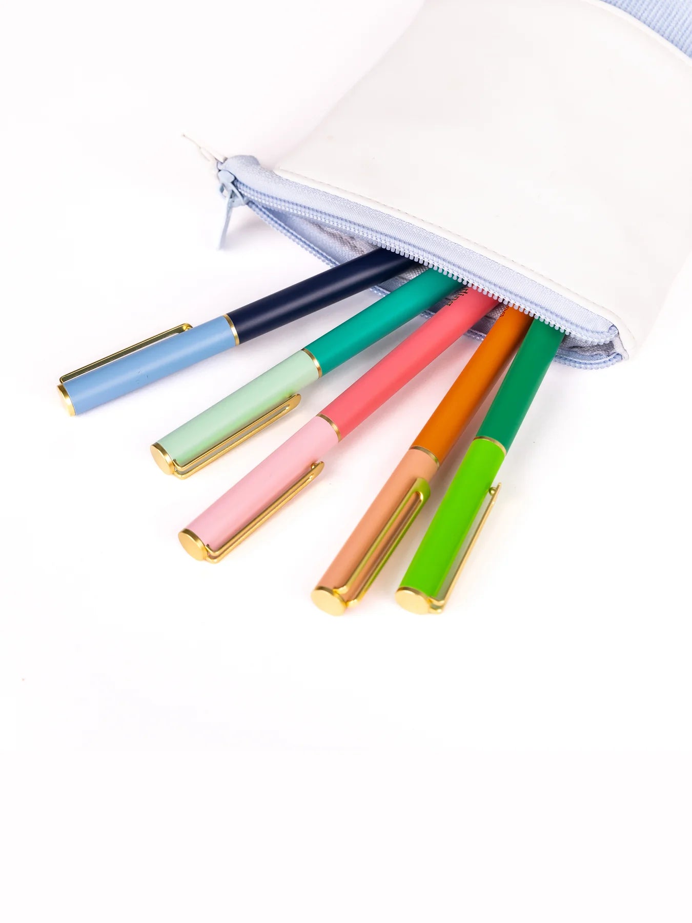 Colorblock Snap Cap Pen