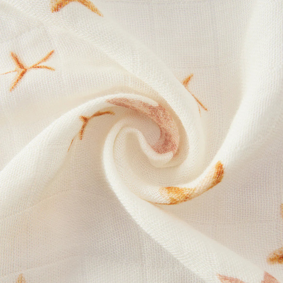 Swaddle Blanket in Starfish Dreams (Bamboo)