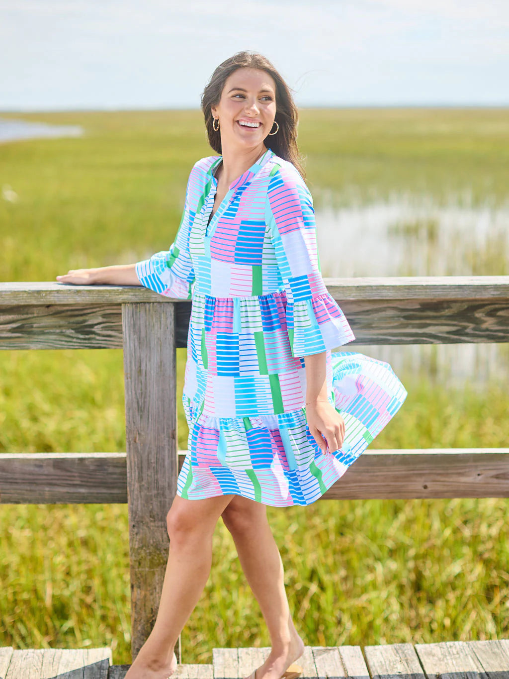 Laguna Dress in Yacht Club