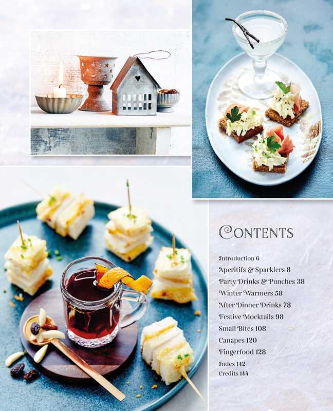 Festive Cocktails & Canapes