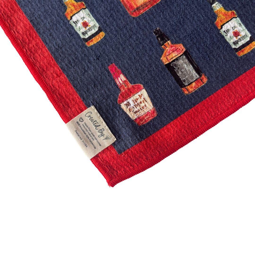 Bourbon Trail Double-Sided Tea Towel