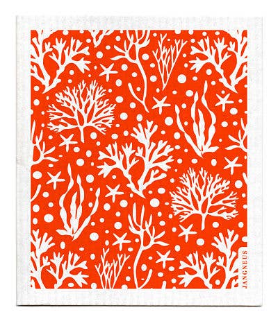 Swedish Dishcloth - Coral