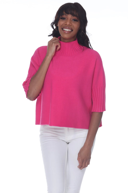 Swing Sweater in Fuchsia