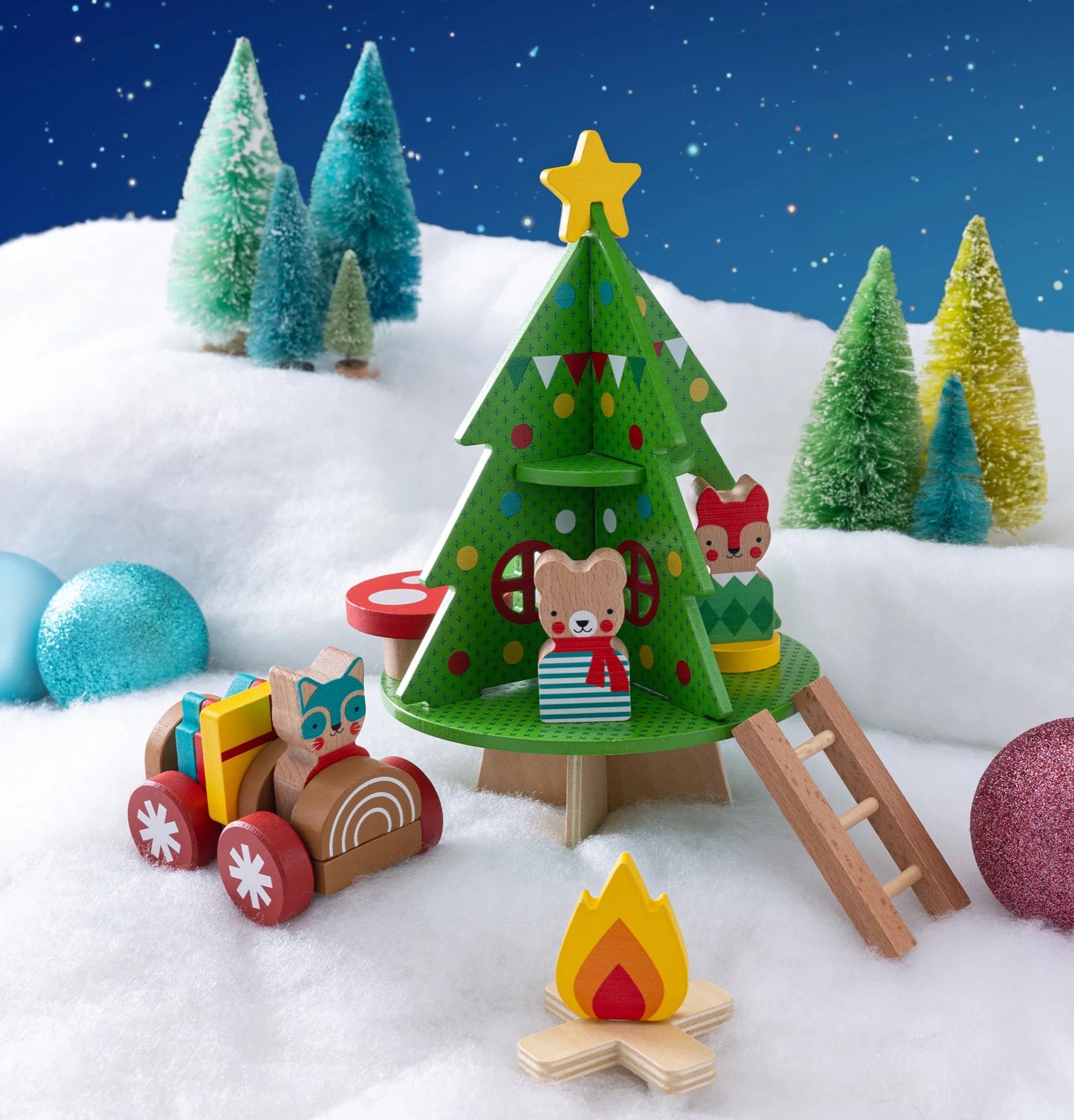 Christmas Treehouse Playset