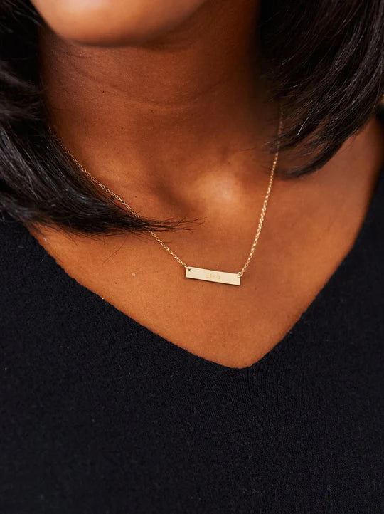 Personalized Horizon Necklace