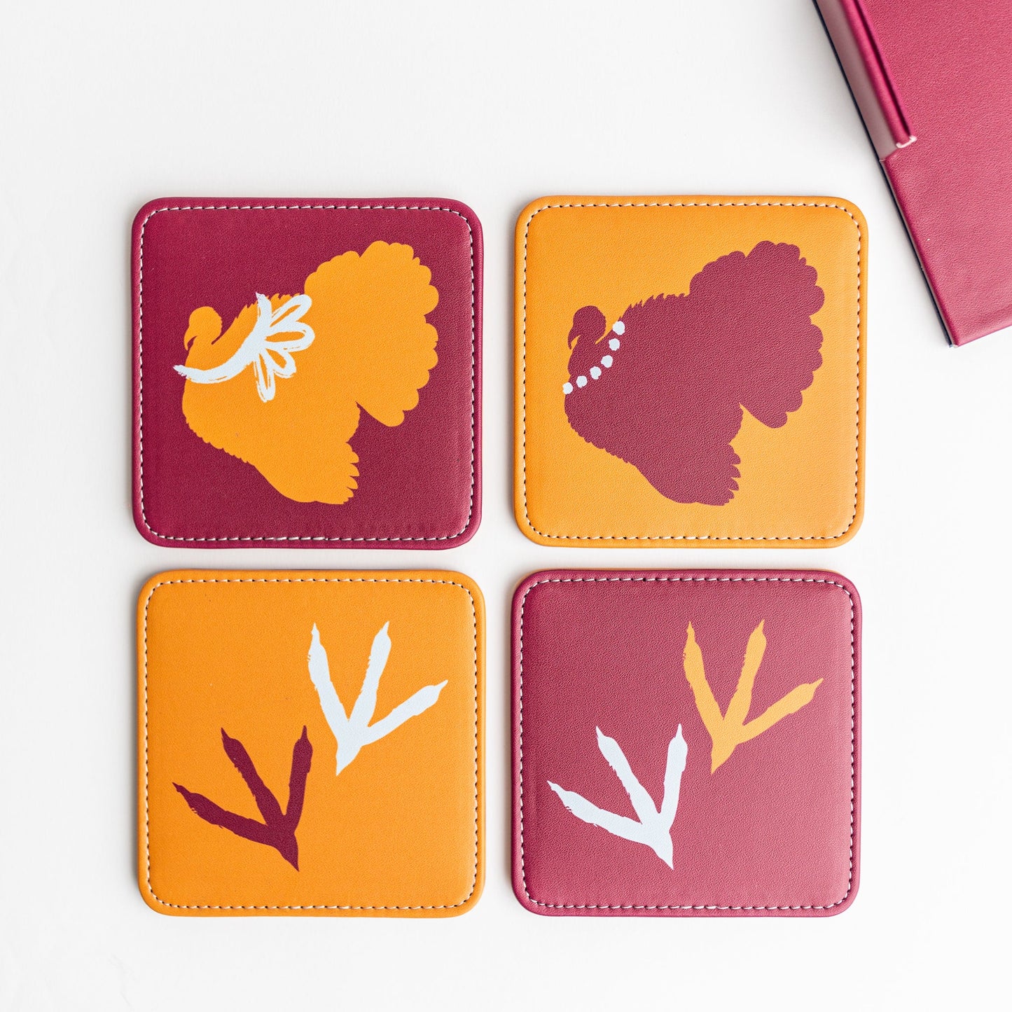 Spirit Hokies Coasters (Set of 4)