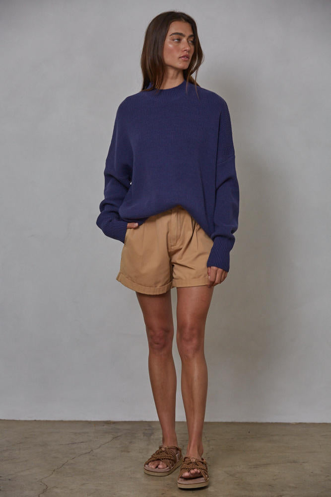 Riley Sweater in Navy