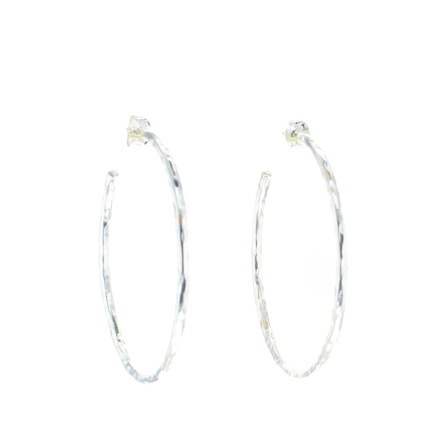 Nui Earrings in Silver