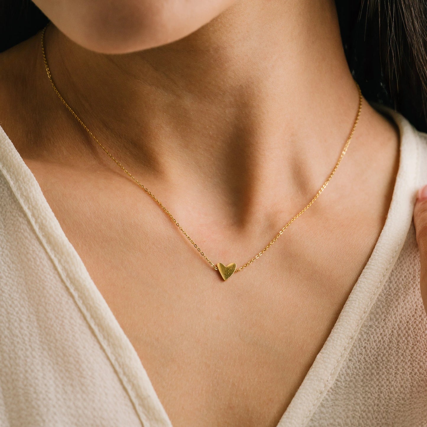 Flirt Necklace in Gold