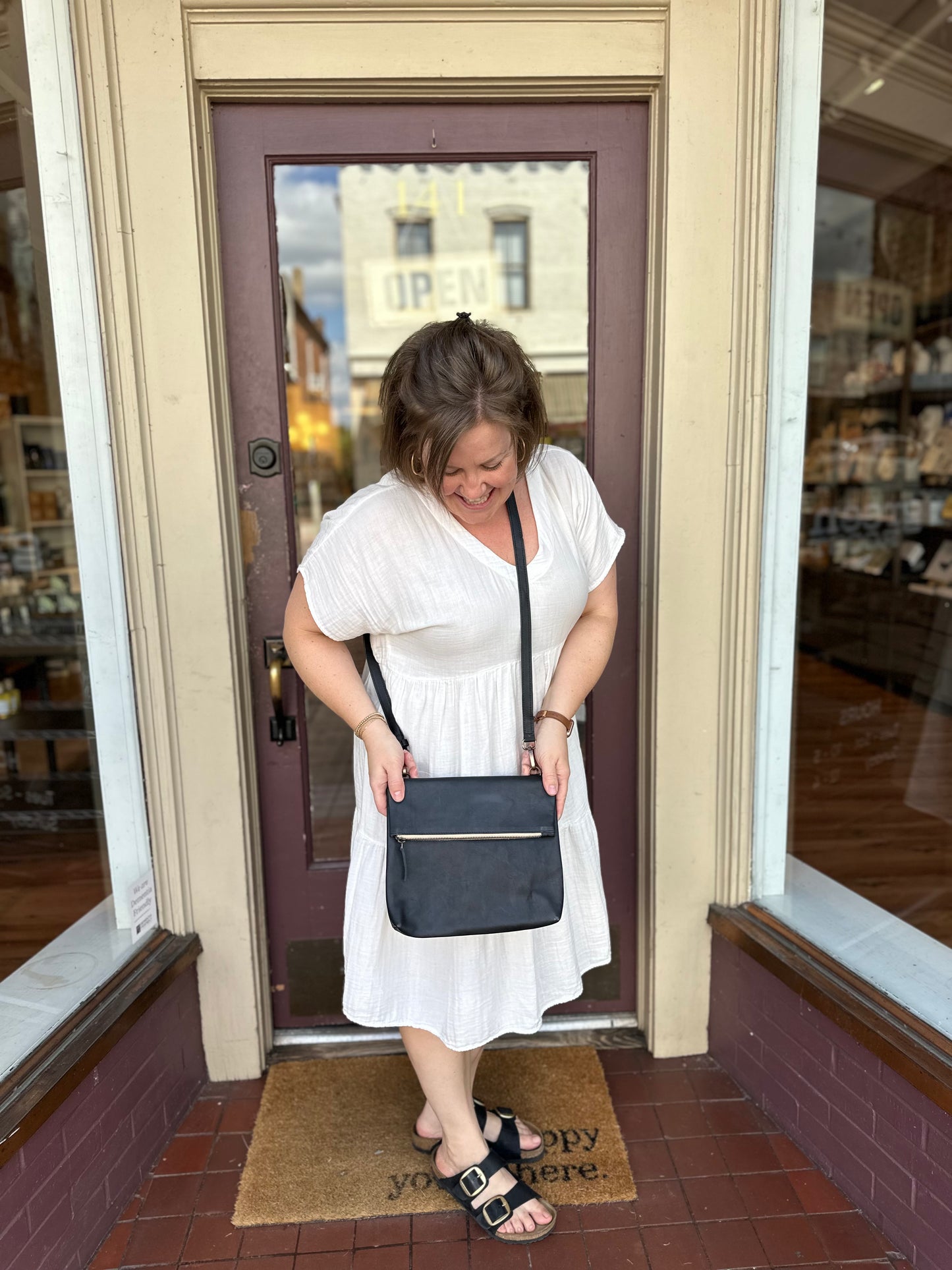 GR Perfect Pockets Crossbody in Black