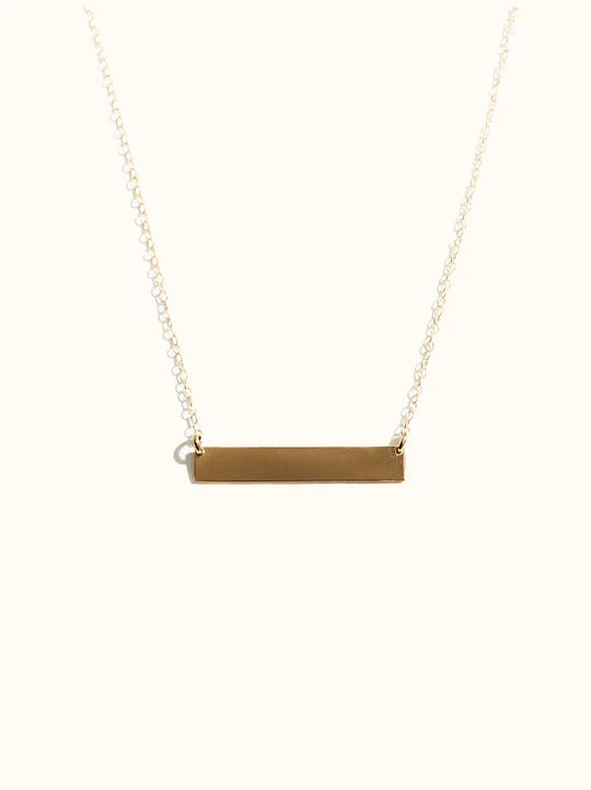 Personalized Horizon Necklace