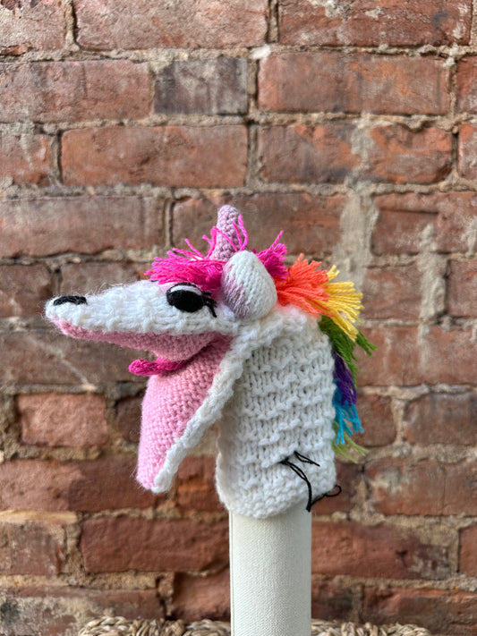 Unicorn Hand Puppet