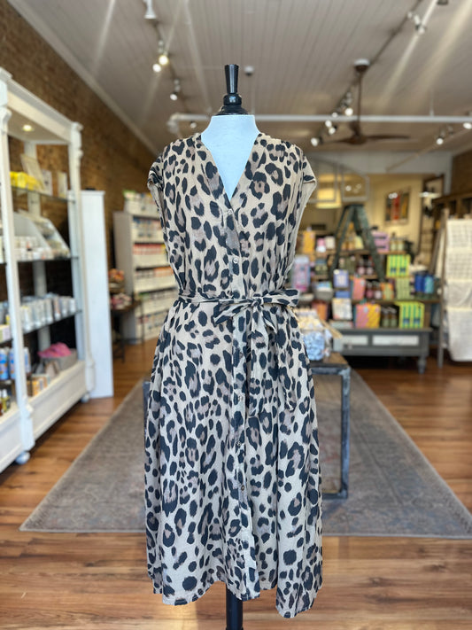 Amazonia Dress in Caramel