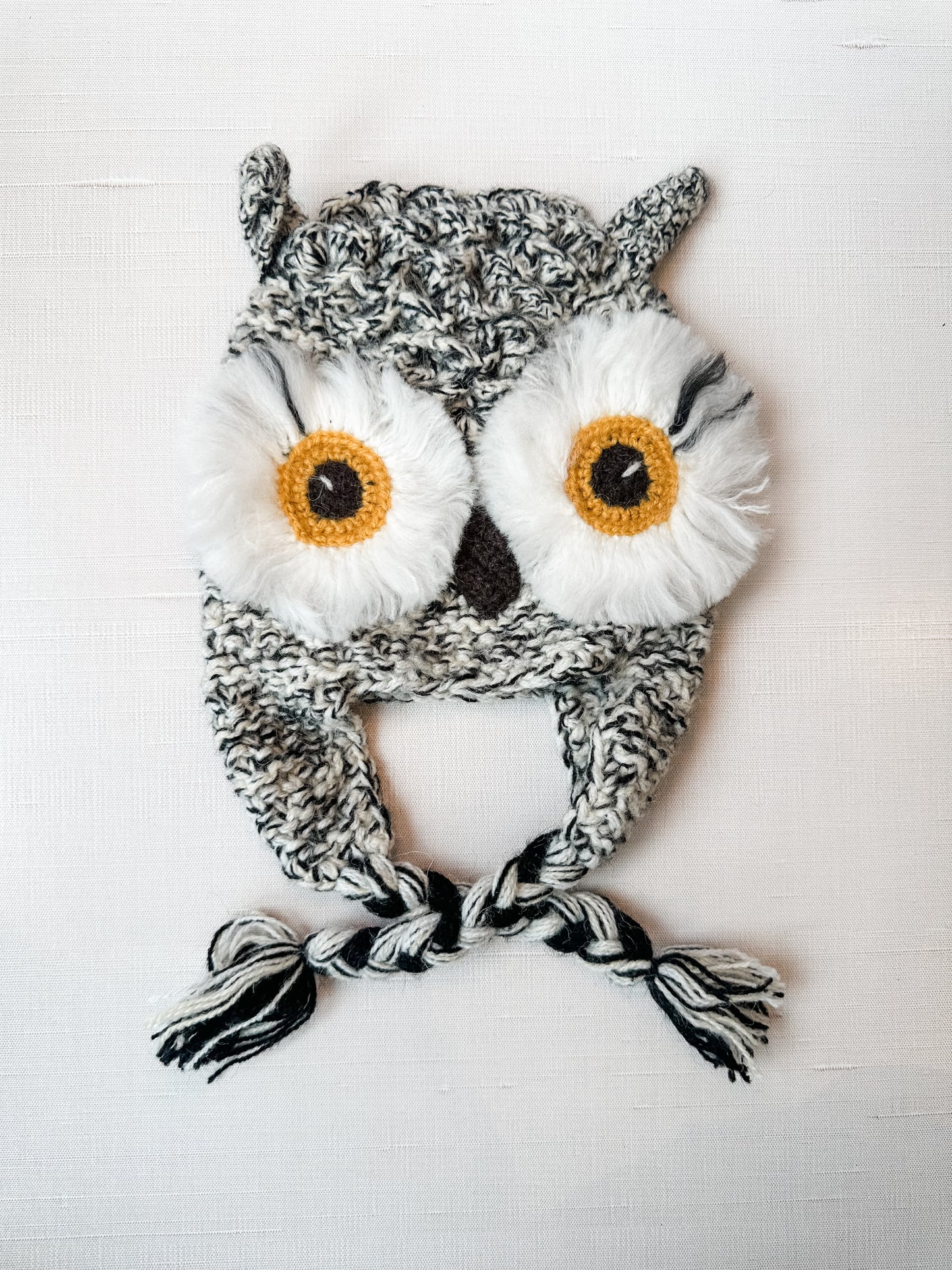 Kids Animal Hat in Fuzzy Owl