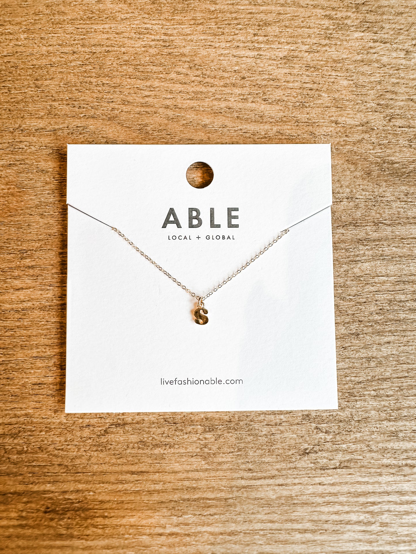 Initial Necklace
