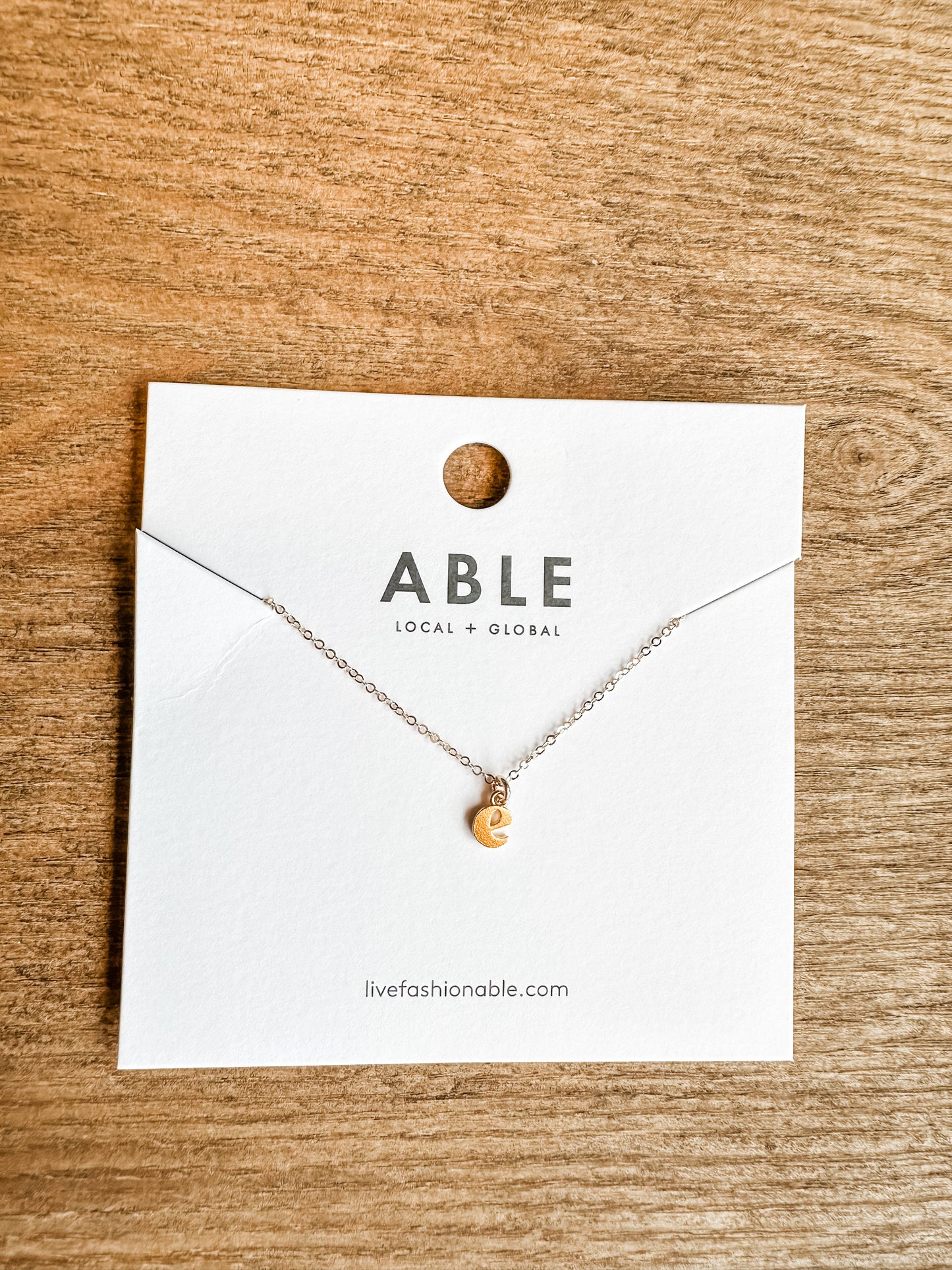 Initial Necklace