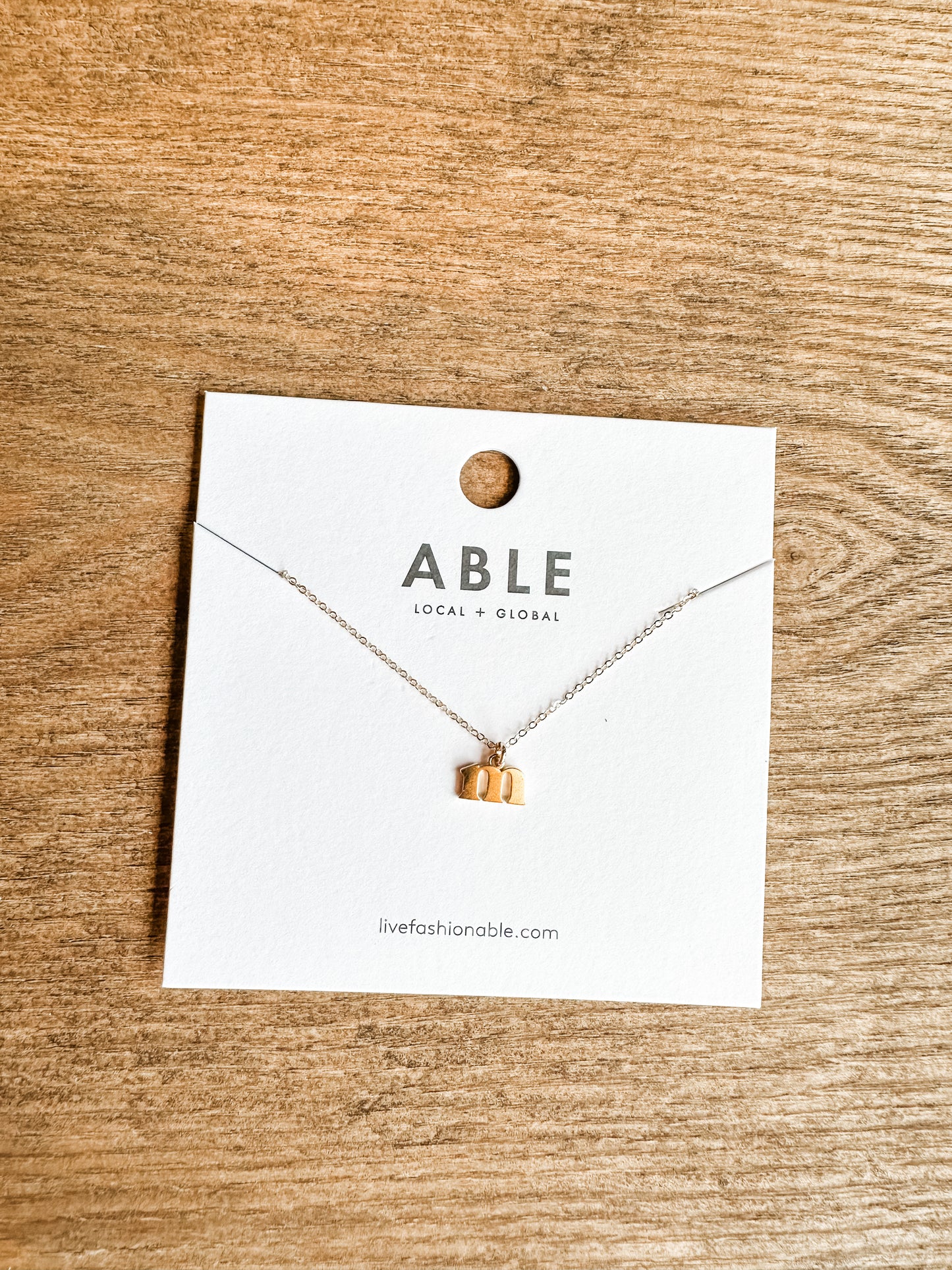 Initial Necklace