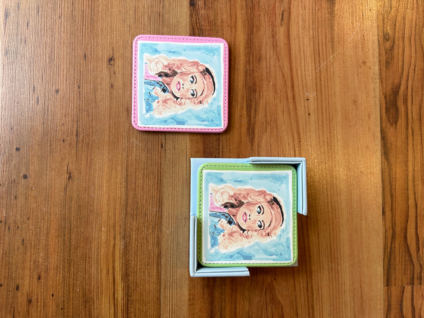 We Love Dolly Coaster (Set of 4)