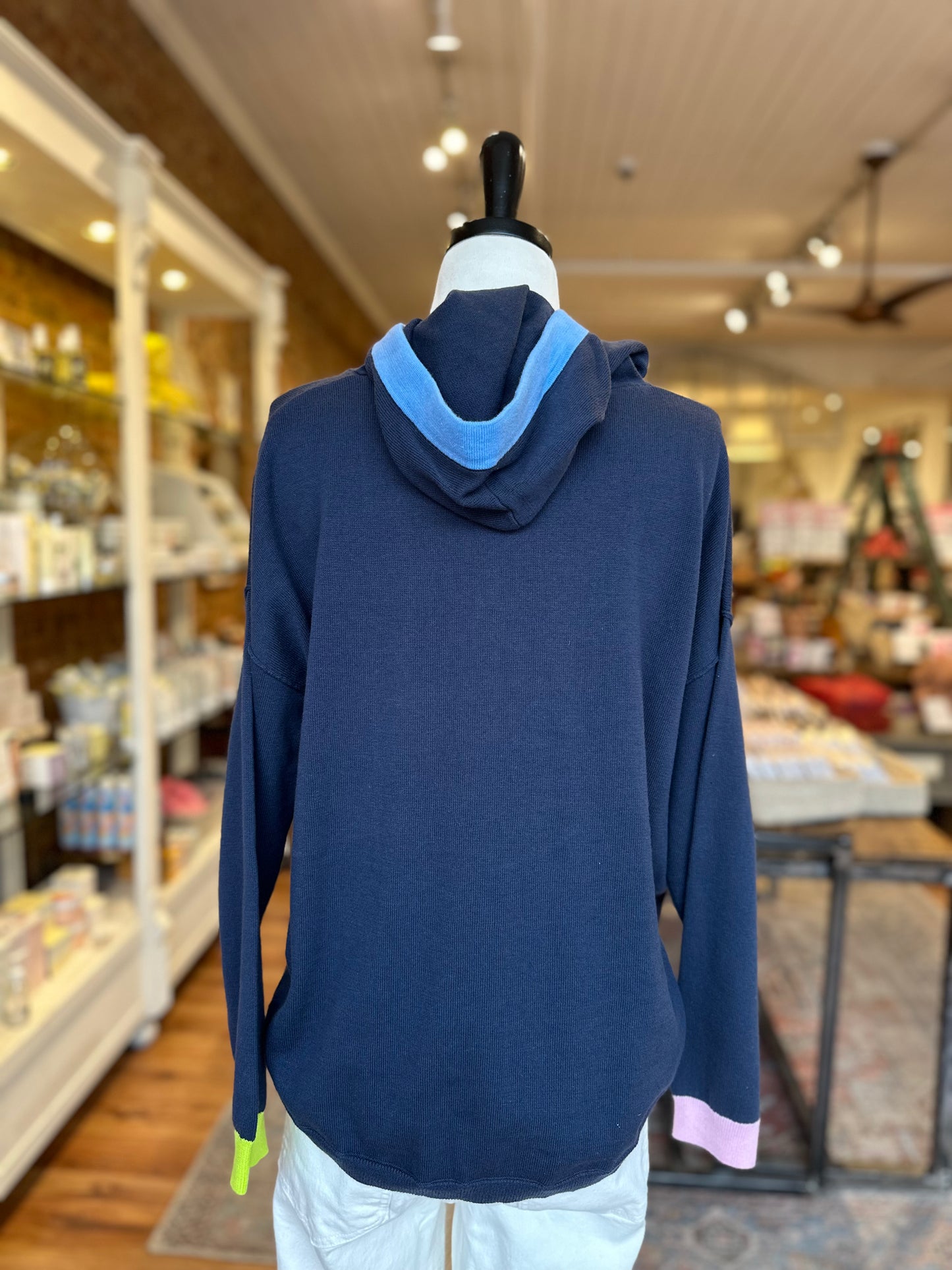 Fun Hoodie in Navy