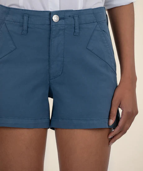 Kimia Wide Leg Short (Ocean Blue)