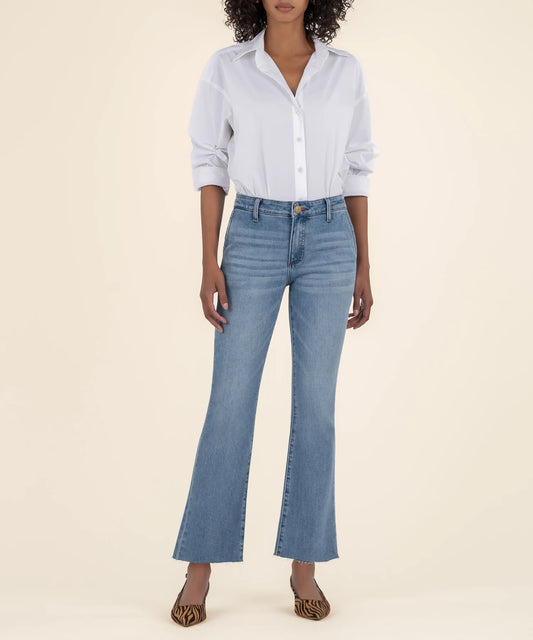 Kelsey High Rise Ankle Flare (Motivation)