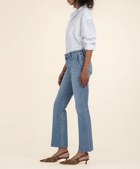 Kelsey High Rise Ankle Flare (Motivation)