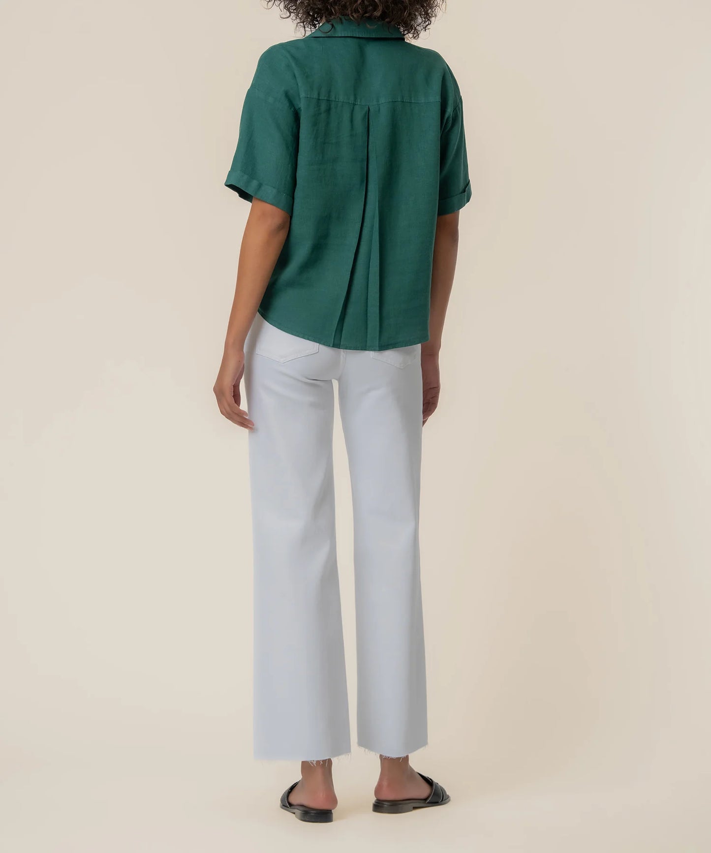 Brianna Boxy Shirt in Jungle