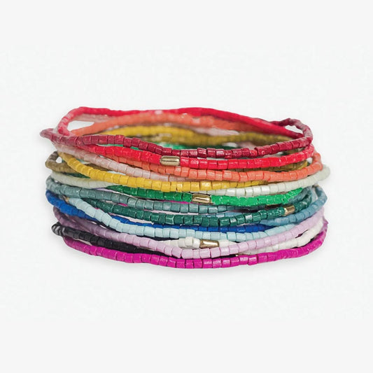 Chelsea Beaded Bracelet Set in Multicolor