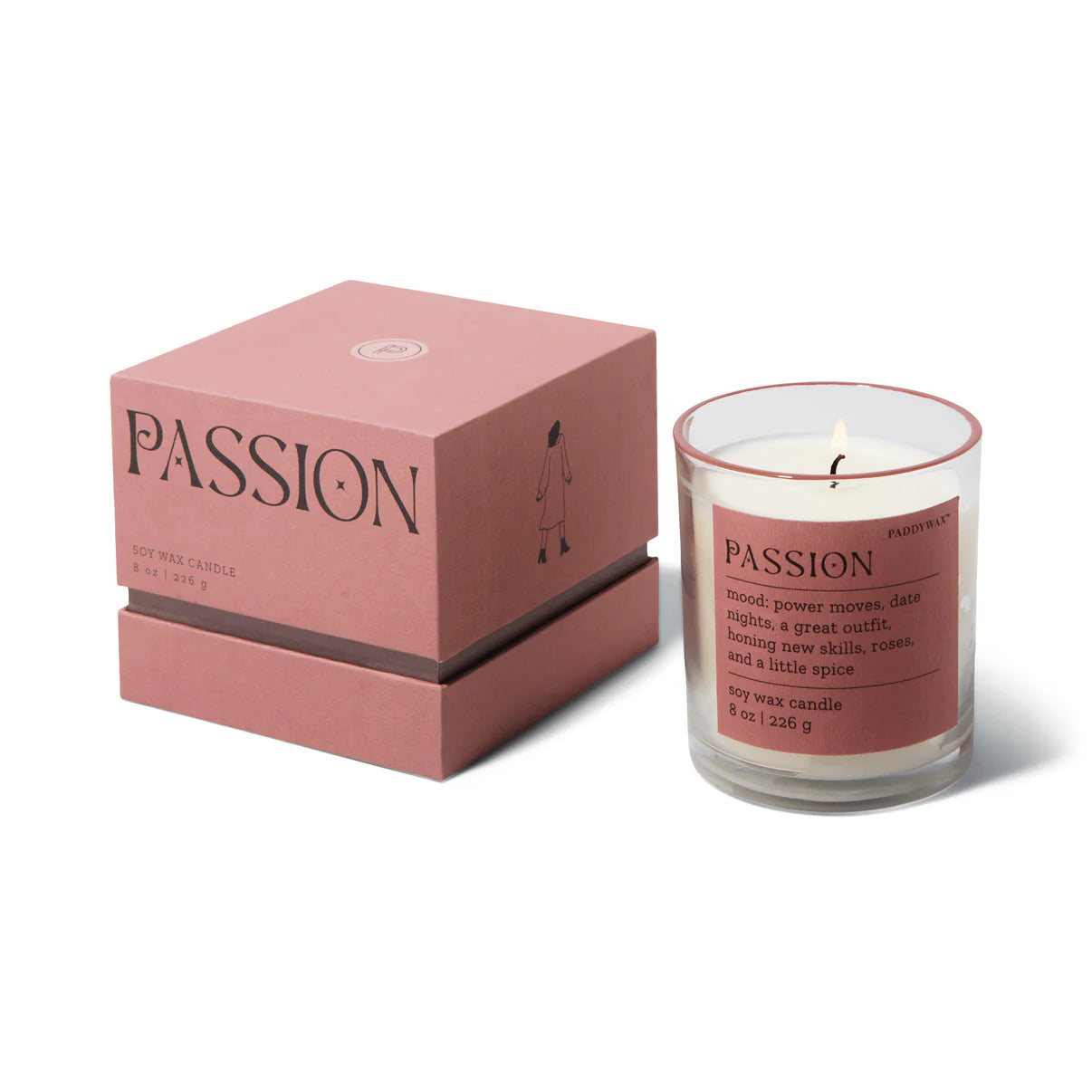 Mood Glass Candle - Passion