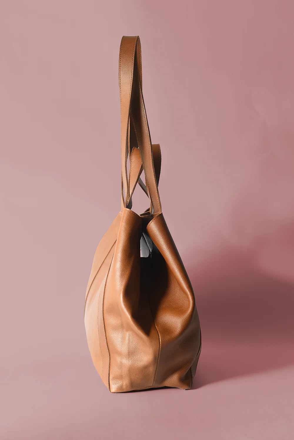 GR Origami Bag in Cognac