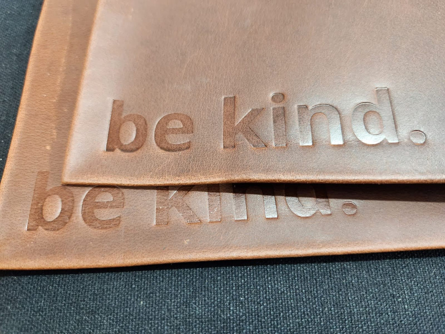 GR be kind. Sunglasses Case in Black