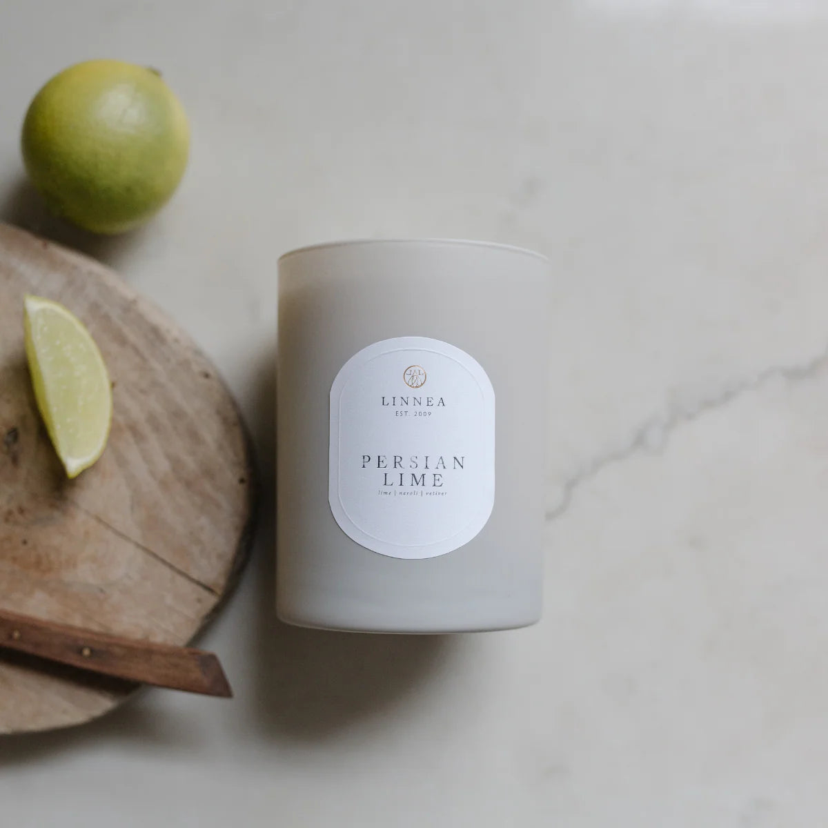 Linnea Persian Lime 2-wick Candle