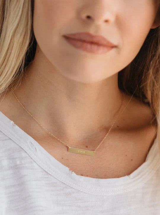 Personalized Horizon Necklace
