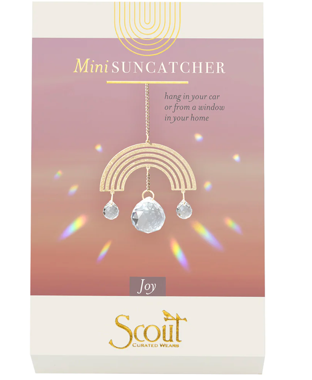 Mini Suncatcher - Rainbow/Joy