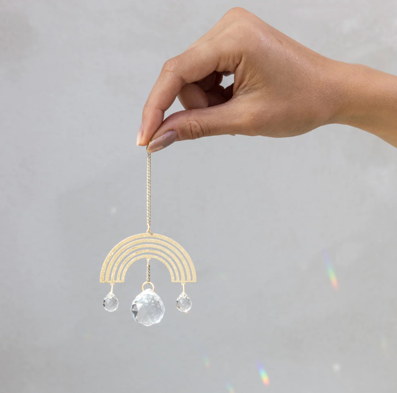 Mini Suncatcher - Rainbow/Joy