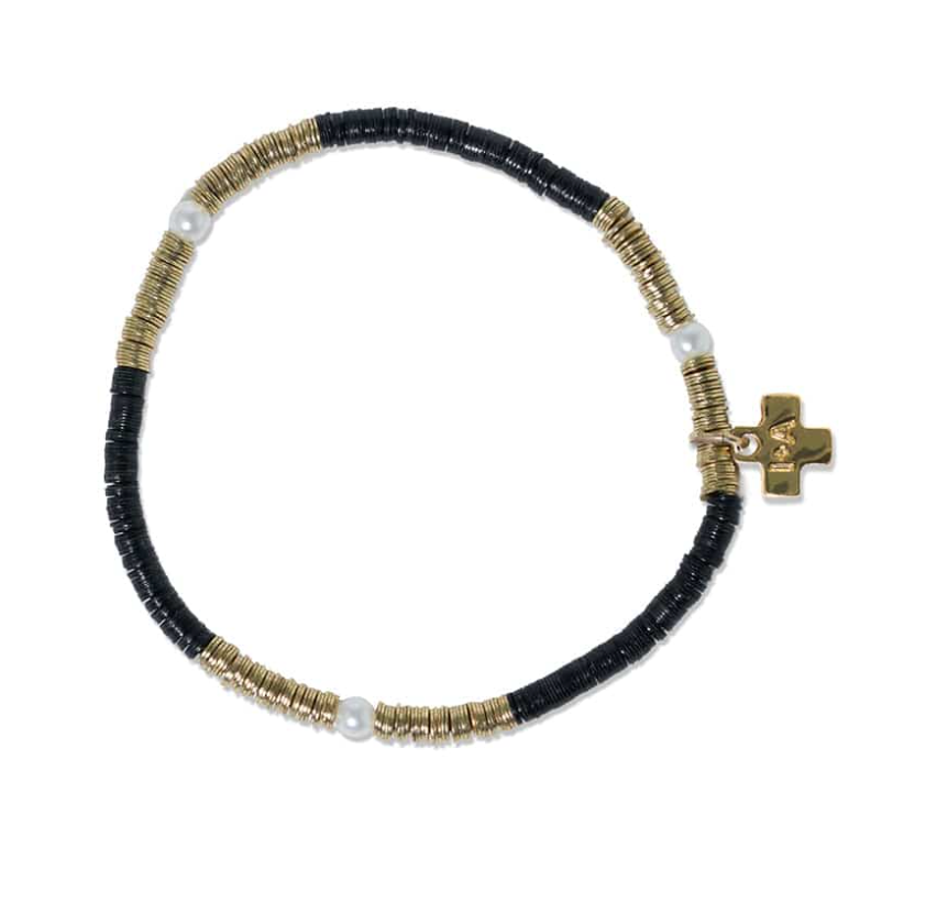 Rory Stretch Bracelet in Black