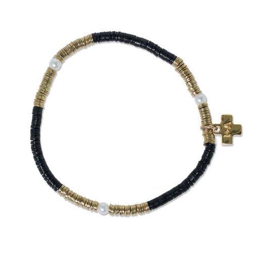 Rory Stretch Bracelet in Black