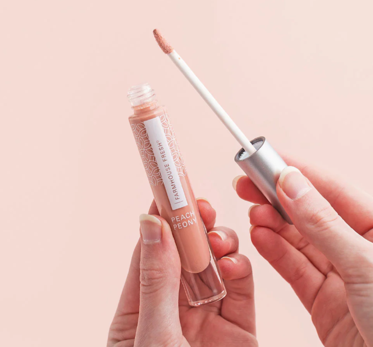 Vitamin Glaze™ Oil Infused Lip Gloss – Peach Peony