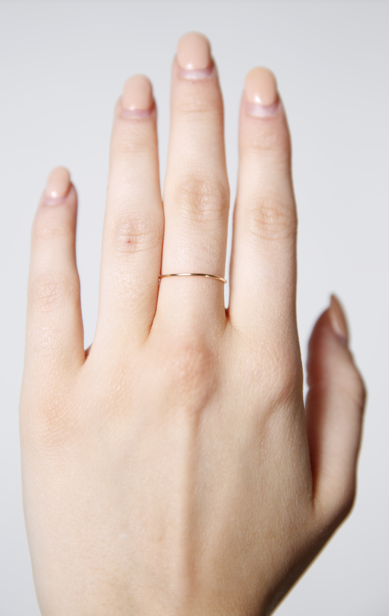 Ultra Thin Stacking Ring