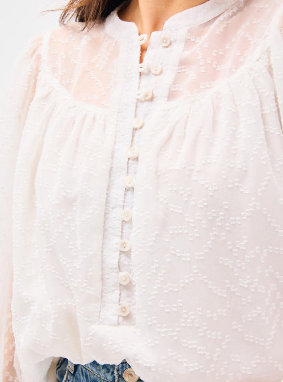 Brianna Top in Marshmallow