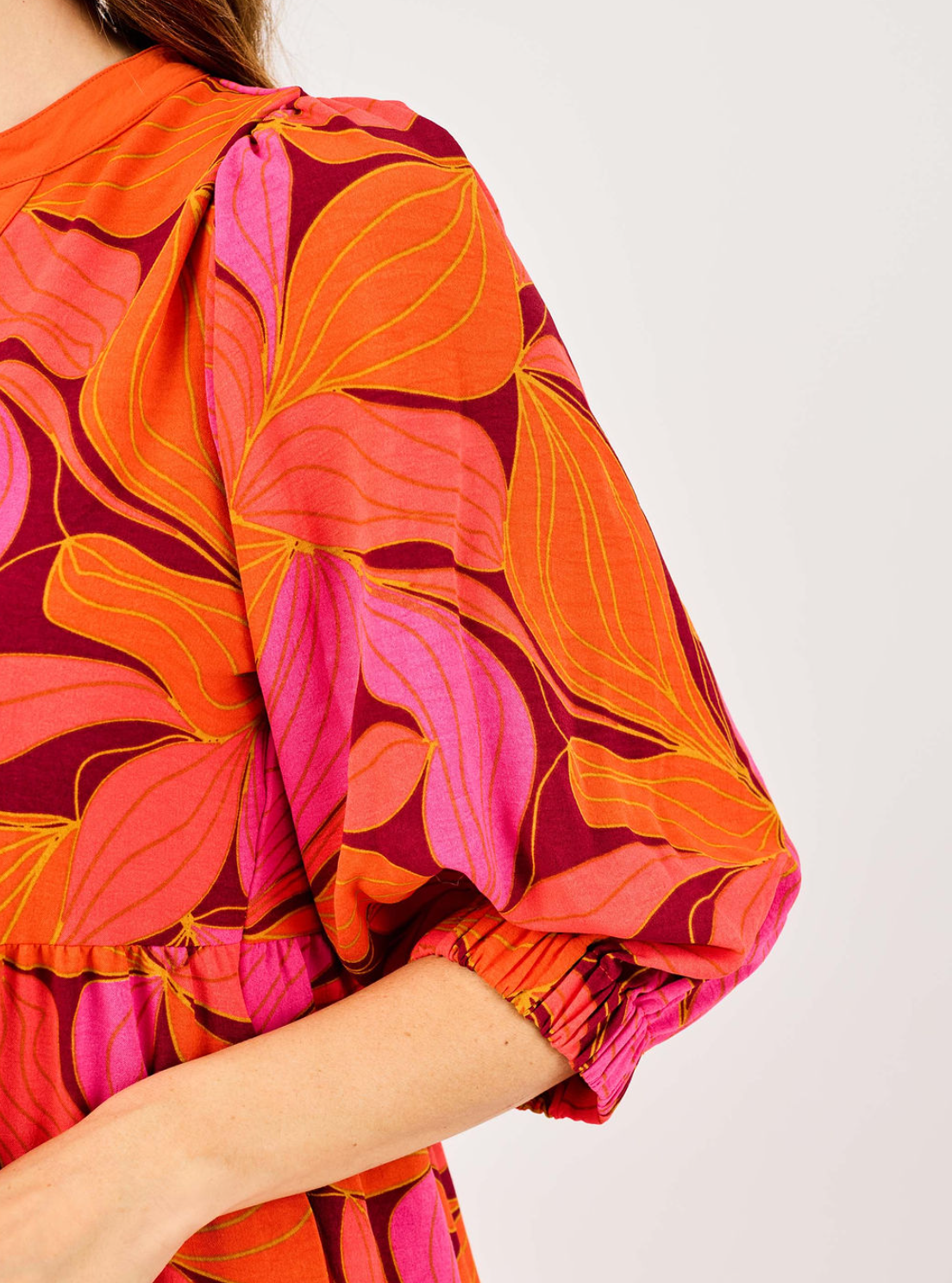Cameron Dress in Fire