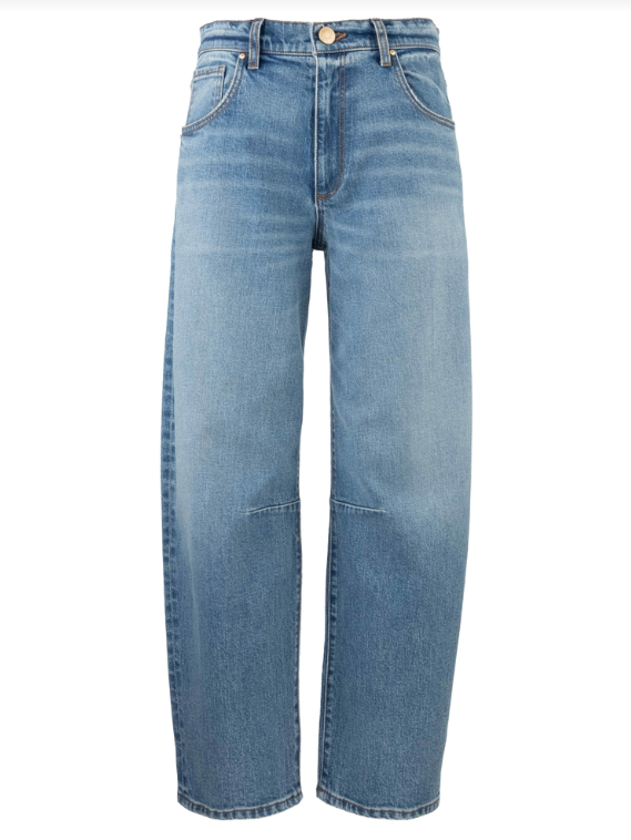 Ashton Barrel Jean in Adjusted