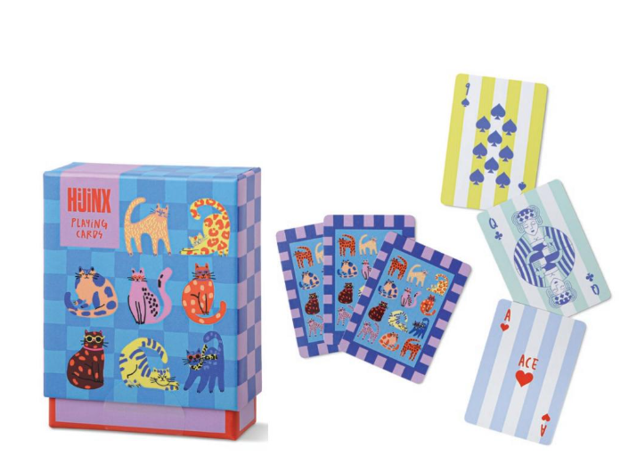 Cats Playing Cards