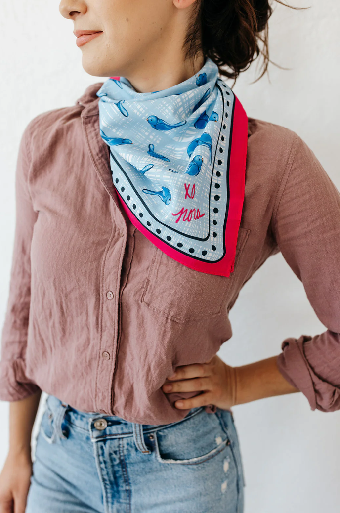 Bluebird of Happiness Scarf Bandana