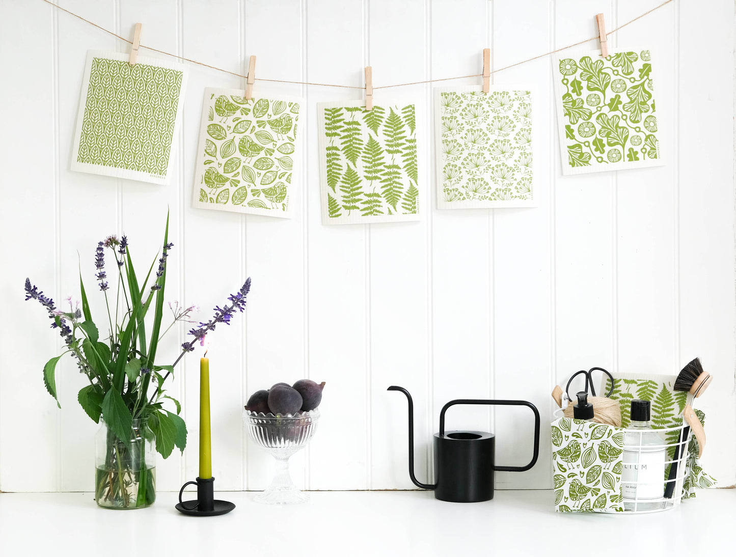 Swedish Dishcloth - Fern