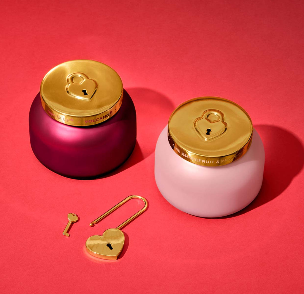Grapefruit & Prosecco Love Lock Signature Candle